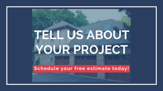 A call to action to tell us about your next siding project.